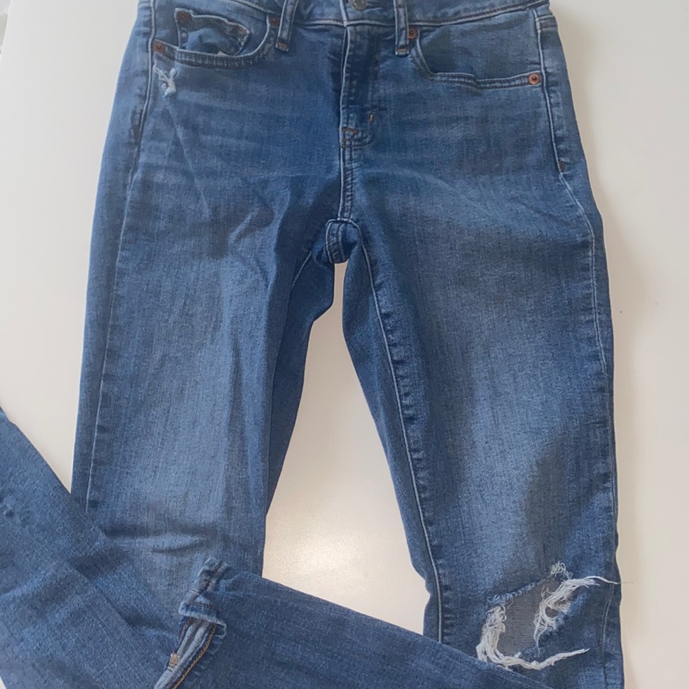 blue gap jeans